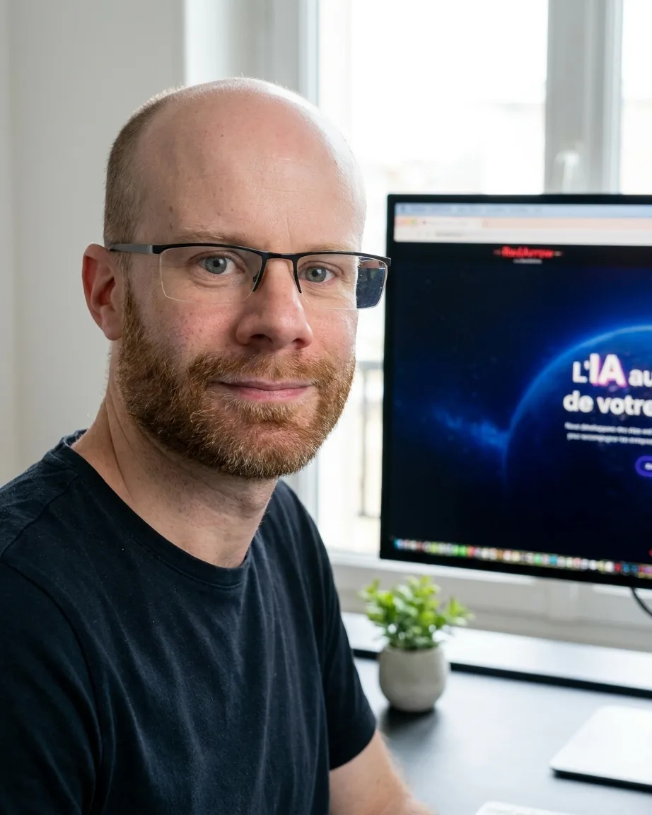 Portrait de Benoit Charlier, fondateur de Surplan