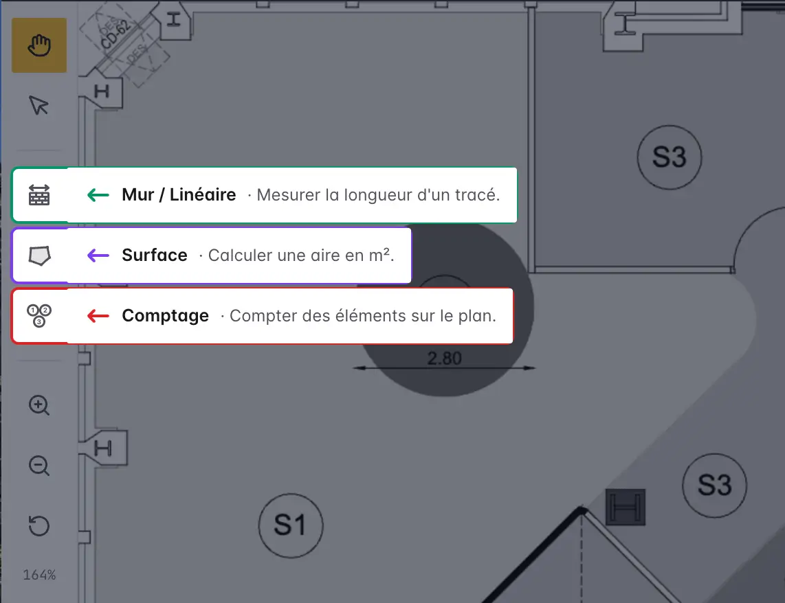 Trois outils, toutes vos quantités