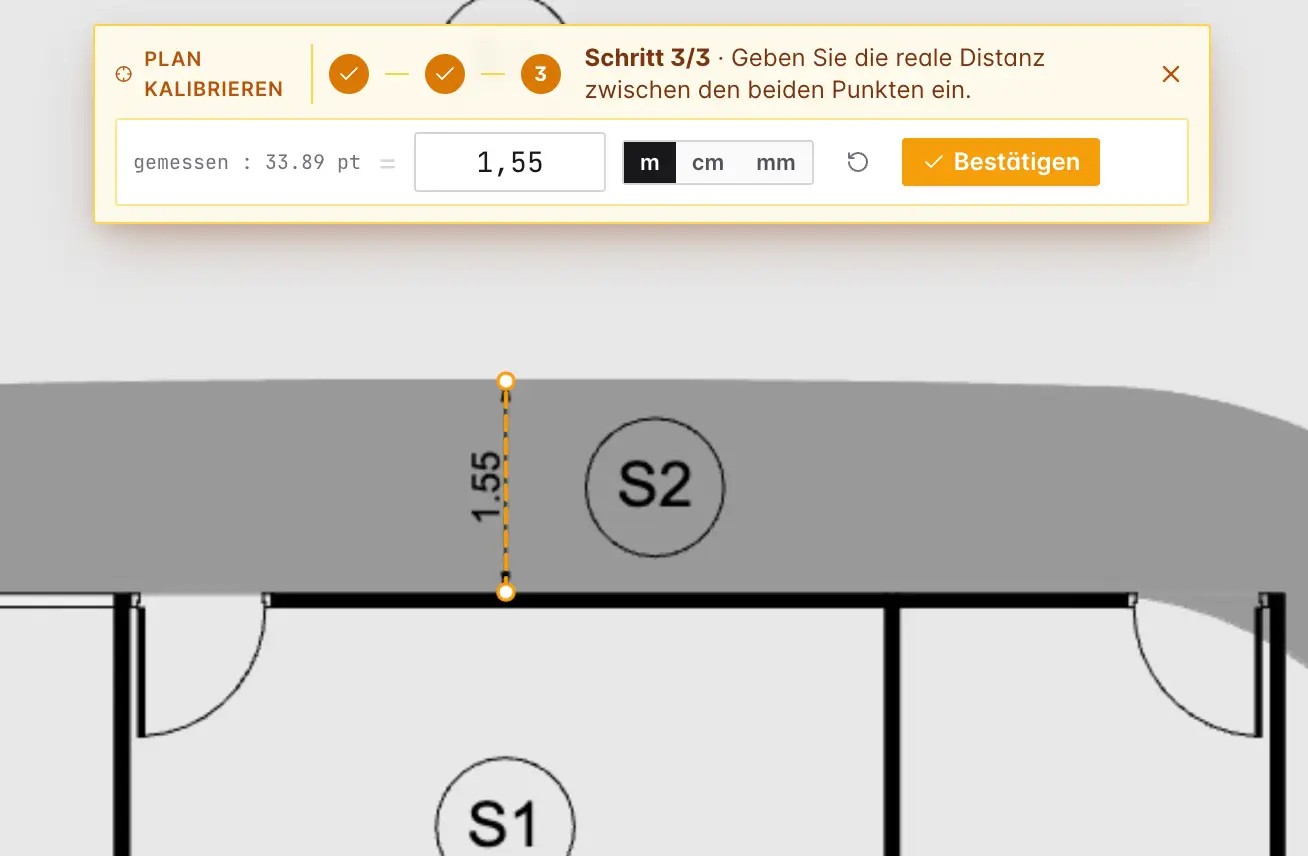 La calibration sur une cote connue
