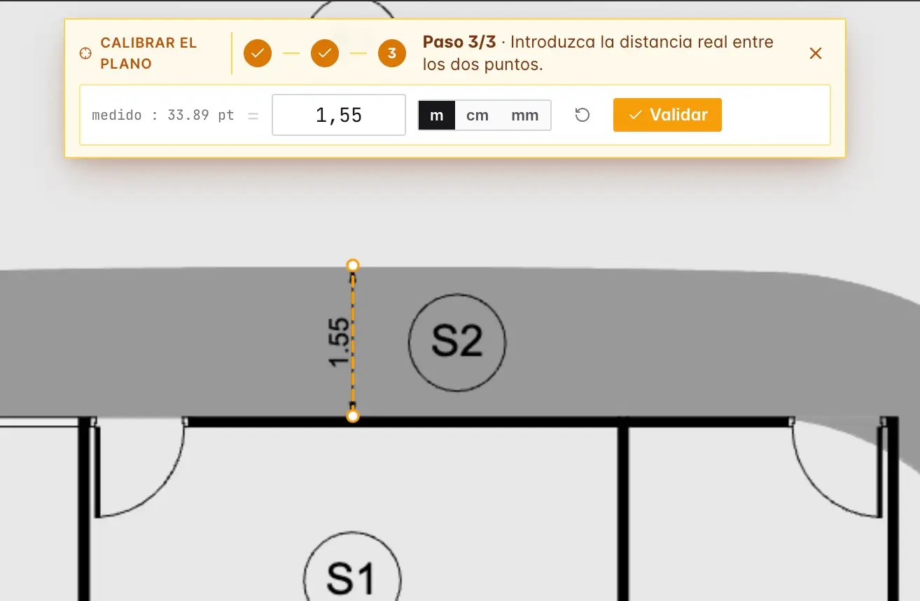 La calibration sur une cote connue